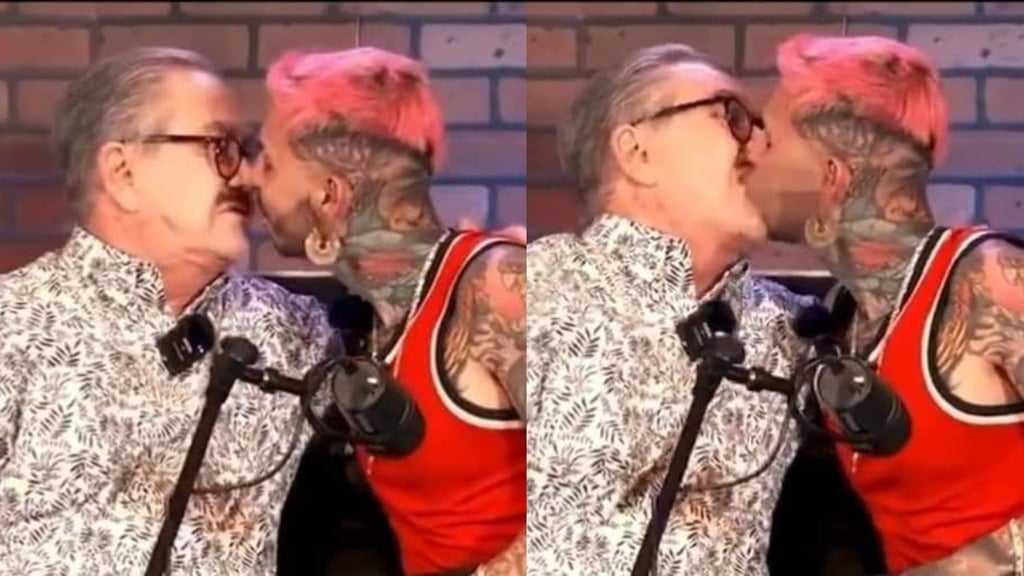 VIDEO: Pedro Sola aparece besando al influencer Aldair Leal en pleno programa