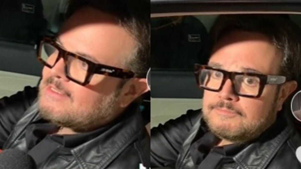 Viral en TikTok: Aleks Syntek atropella a una mujer en funeral de 'Chabelo'