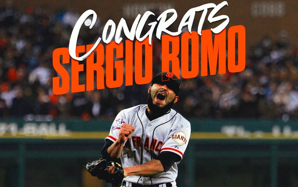 Así fue la emotiva despedida de Sergio Romo con los Gigants