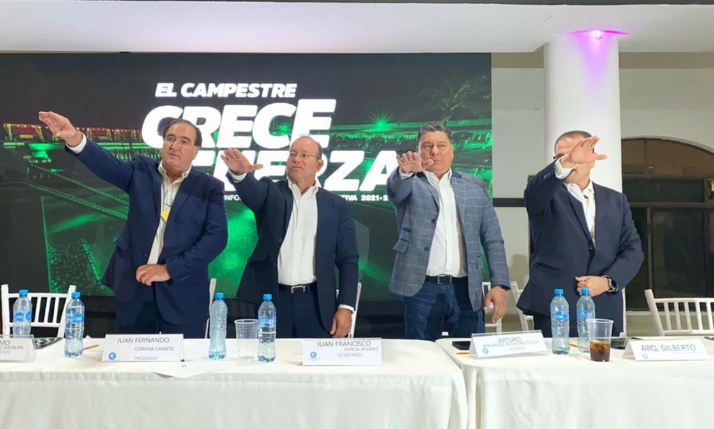 Reeligen a Fernando Corona como Presidente del Campestre