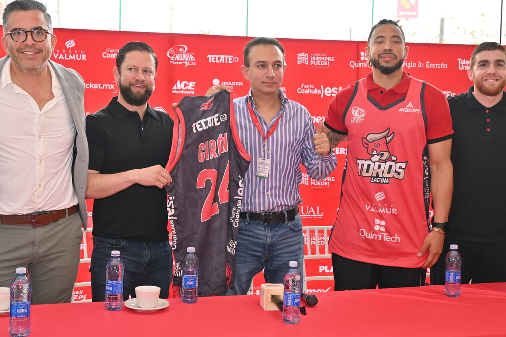 Toros Laguna suman a Gabriel Girón, capitán de la Selección Mexicana de Basquetbol