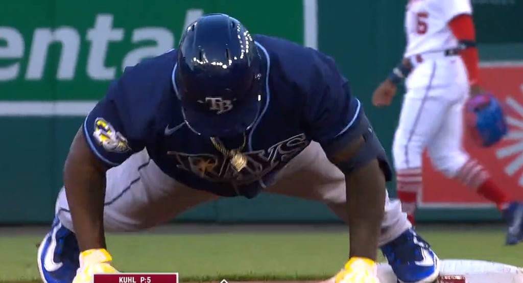 La nueva manera de festejar de Randy Arozarena en las Grandes Ligas