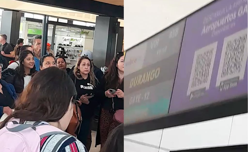 Pasajeros con destino a Durango quedan varados en Aeropuerto de Tijuana