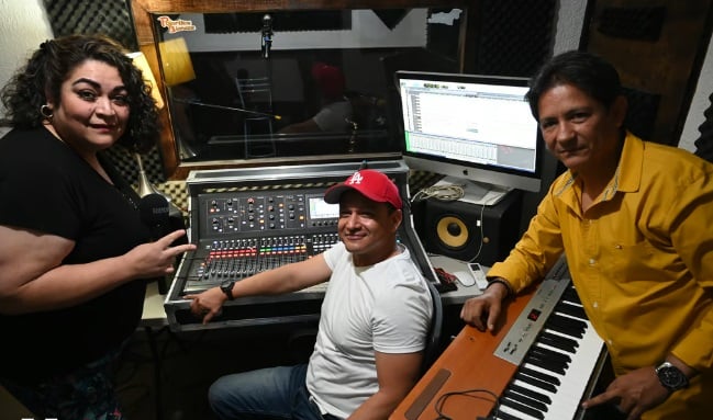 Susana Ortiz, Alfonso Muruaga y 'Yiyo' Nájera se reúnen de nuevo gracias a un disco homenaje a la cumbia local