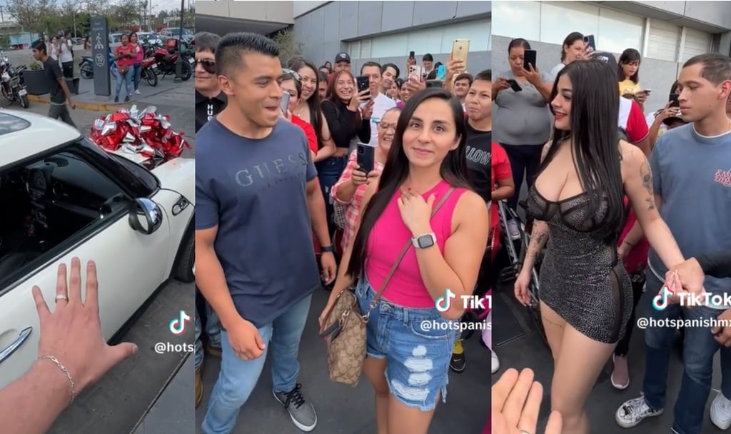 Retan a mujer a que deje a su novio 'un minuto en el paraíso' con Karely Ruiz a cambio de un carro ¿Qué pasó?