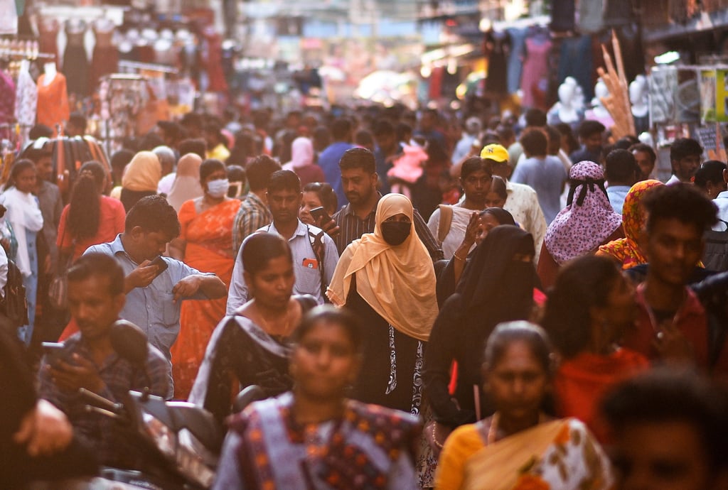 India, a punto de superar a China como el país con más población en el mundo