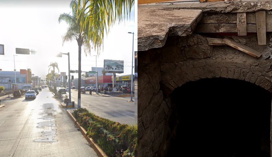 Encuentran aparente entrada a túnel subterráneo en Centro de Durango