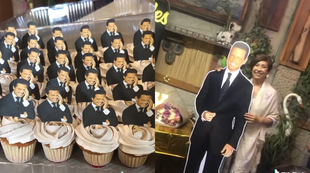 'Tiktoker' hace fiesta temática de Luis Miguel para el cumpleaños de su mamá