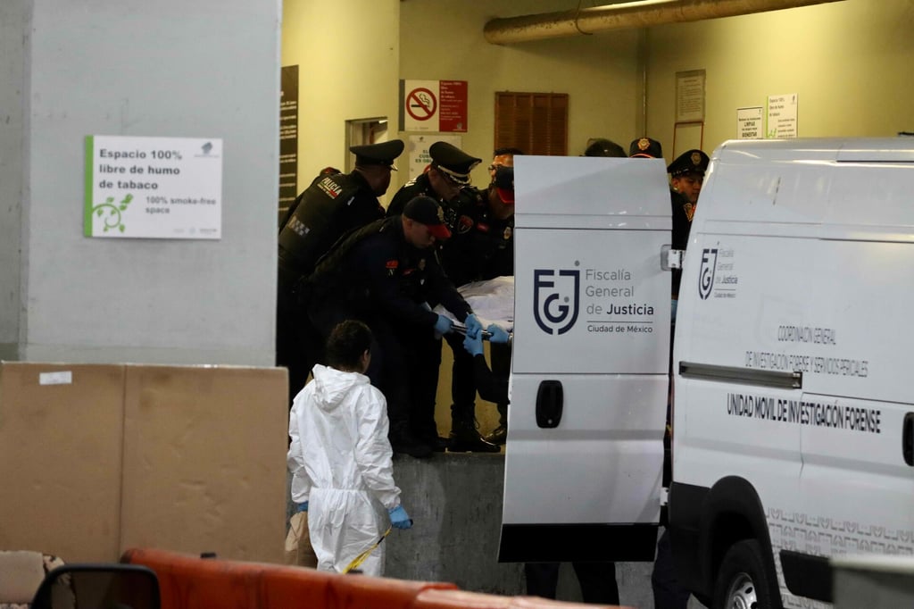 Acusa García Harfuch que asesinado en Plaza Carso era del crimen organizado