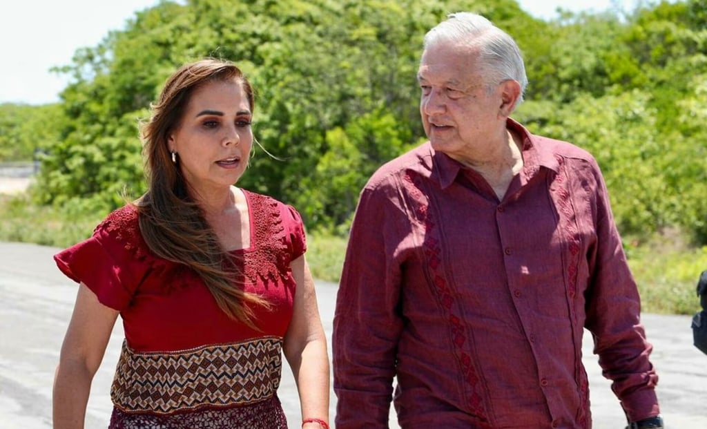 AMLO supervisa avances del Tren Maya en Quintana Roo