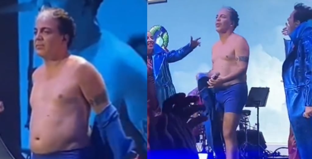 Video Cristian Castro Sorprende Y Se Quita La Ropa En Pleno Concierto En Argentina 