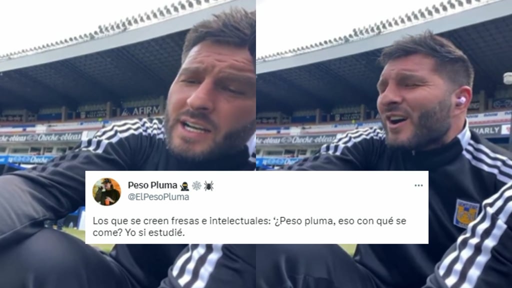 Peso Pluma le presume a 'los que se creen fresas e intelectuales' que Gignac canta sus canciones 