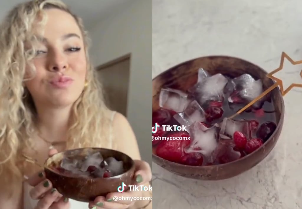 'Ni Martha Debayle se atrevió a tanto'; 'tiktoker' crea 'cereal de la naturaleza' con fruta y agua