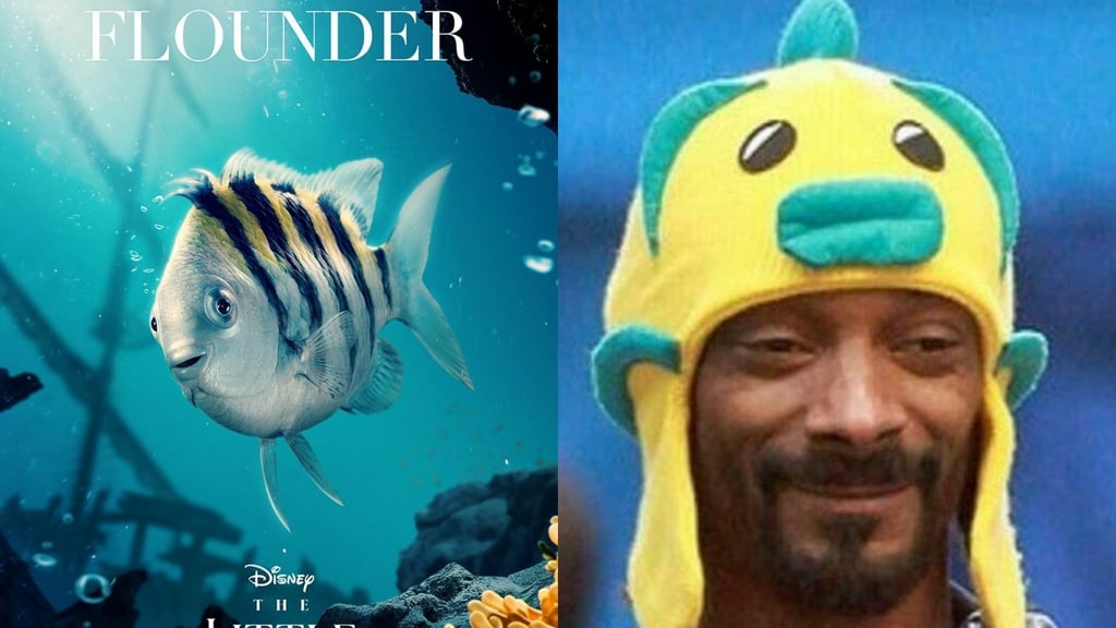 No les gusta 'Flounder' en La Sirenita live-action; '¿quién lo interpreta, Snoop Dogg?'