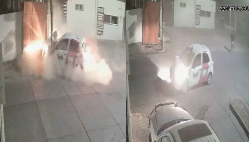 VIDEO: Buscan a taxista que chocó en colonia 20 de Noviembre y se dio a ...