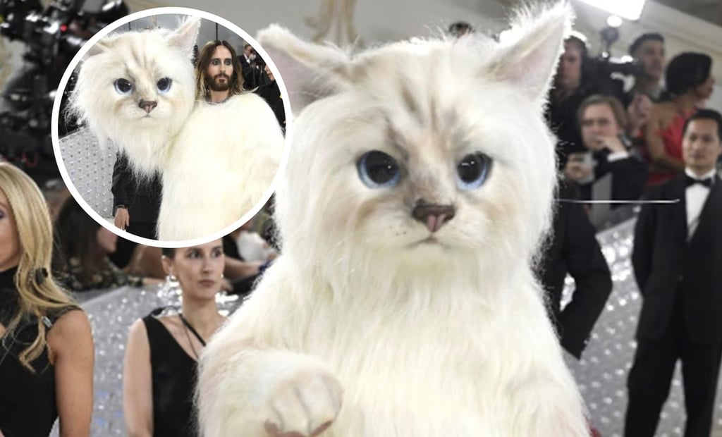 Jared Leto aparece vestido de gato en el Met Gala 2023, y esta es la razón