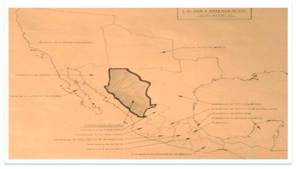 Descripción del escudo de armas de la Nueva Vizcaya Durango y sus territorios