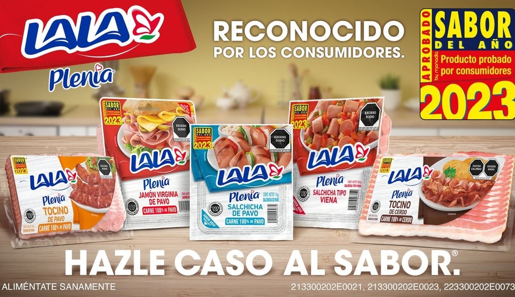Grupo Lala obtiene el distintivo 'Sabor del año'
