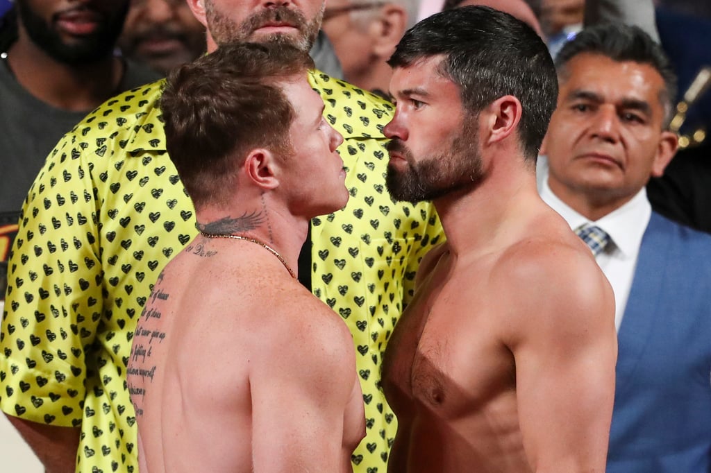 Saúl 'Canelo' Álvarez y John Ryder cumplen con el peso