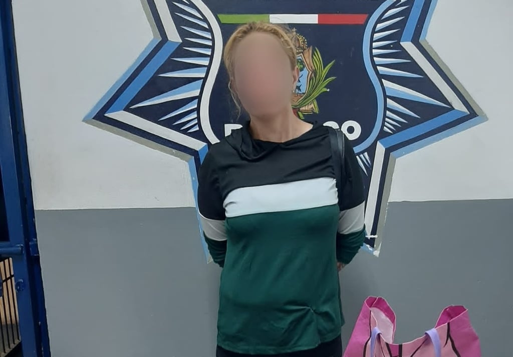 Detienen a mujer que intentó llevarse artículos sin pagar de una tienda departamental en Durango