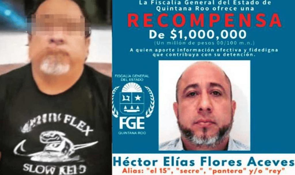 Detienen a Héctor 'N', alias 'El 15', jefe de plaza de Los Chapitos en Cancún