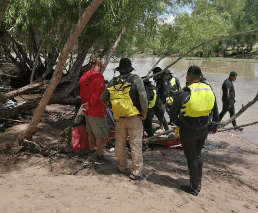 Localizan cuerpo de varón que cayó al río Nazas