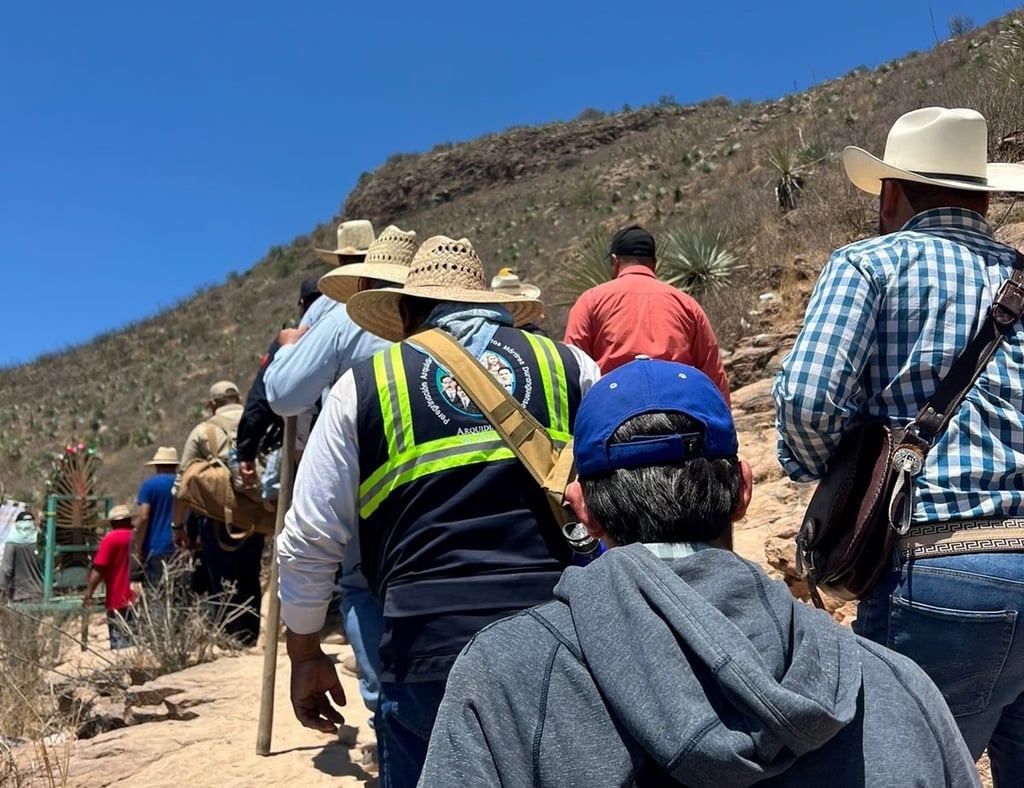Más de 15 mil peregrinos acudieron a la Sierrita de Gamón