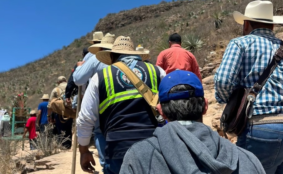 Llegaron 15 mil peregrinos a la Sierrita de Gamón