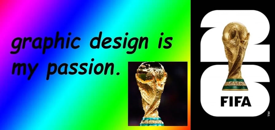 Tunden con memes el nuevo logo del Mundial 2026