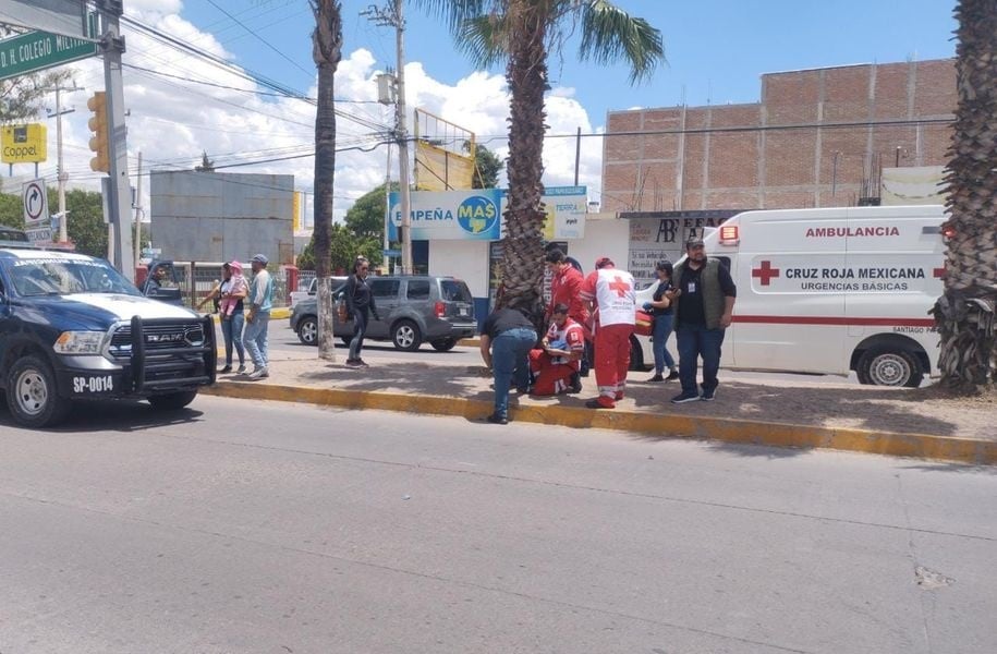 Adolescente resultó lesionado al ser atropellado en Santiago Papasquiaro