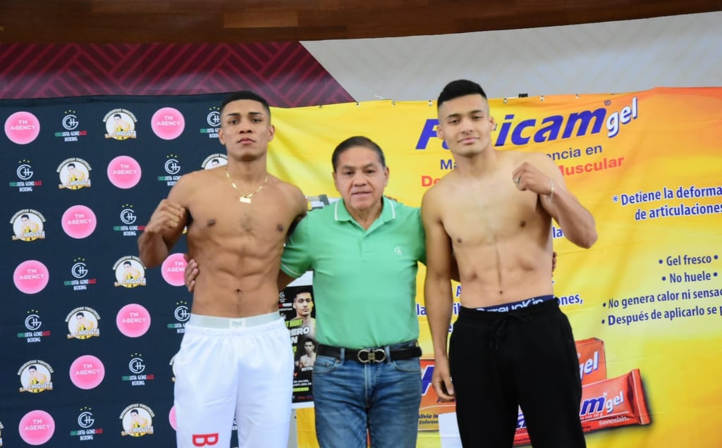 Randy León y Rogaciano Guerrero están listos para la pelea en Neza Fight Night