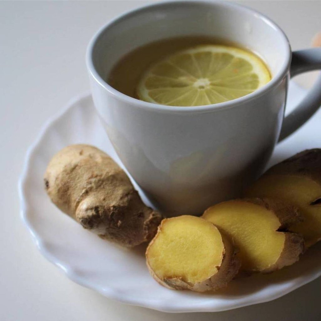 Té de jengibre contra retención de líquidos