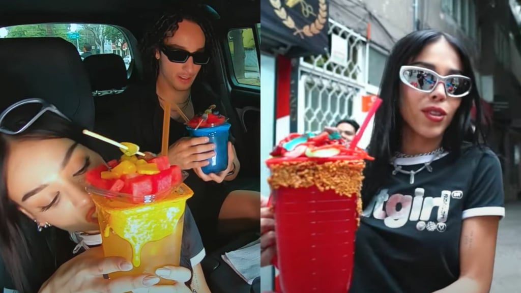 Danna Paola y Los Rulés recorren la CDMX en búsqueda de 'licuachelas' y mojitos