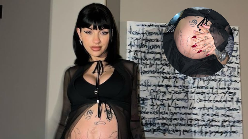 FOTO: Cazzu 'rompe'el internet al presumir su embarazo con atrevido look