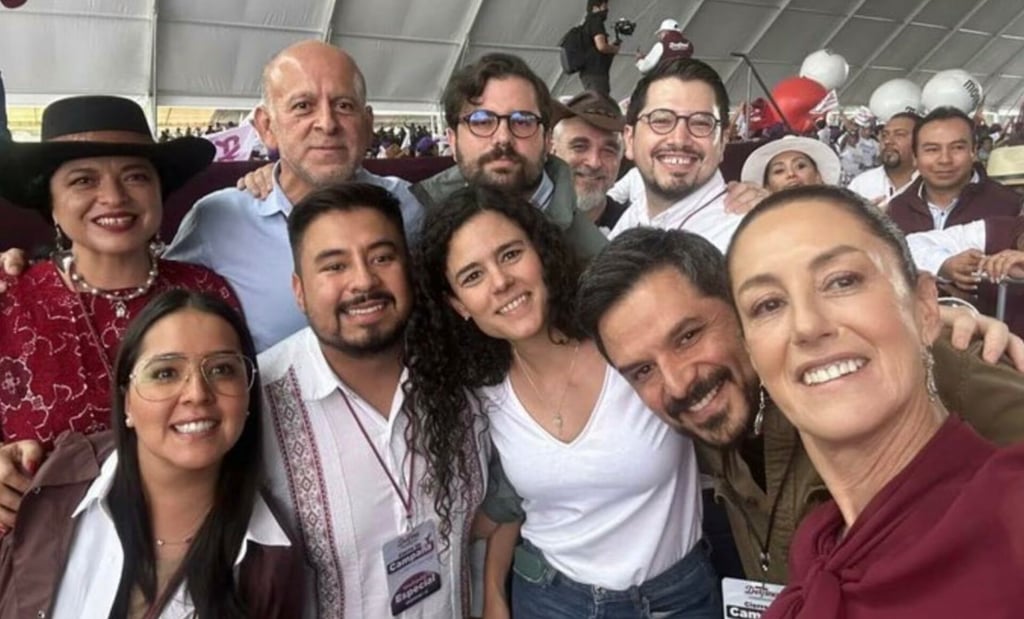 Sheinbaum acompaña a Delfina Gómez durante cierre de campaña en Valle de Chalco