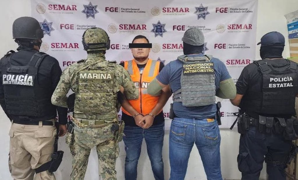 'El Abulón', quien fungía como uno de los líderes del grupo criminal Los Mezcales, fue detenido por la Secretaría de Marina y la FGR. (ESPECIAL)