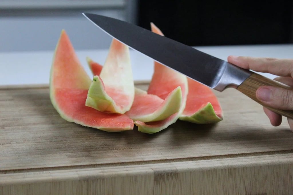 No tires nunca más la cáscara de la sandía: posee este gran beneficio para la salud.