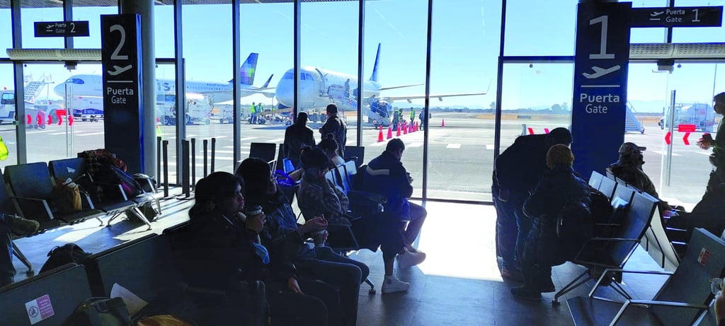 Pasajeros. El tráfico aéreo en el aeropuerto de Durango sufrió una disminución en el mes de mayo  principalmente de pasajeros nacionales, los que van o vienen de algún destino del interior del país.