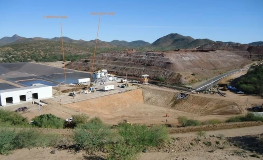 Mina.  La mina San Agustín es donde continúan trabajando en la extracción de mineral y es donde los ejidatarios de San Juan del Río buscan parar si no se da el pago que les adeuda la empresa canadiense Argonaut Gold