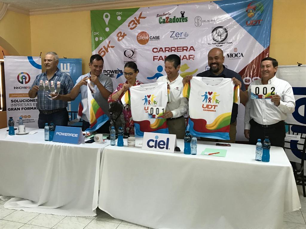 La Unidad Deportiva Torreón presenta su carrera familiar