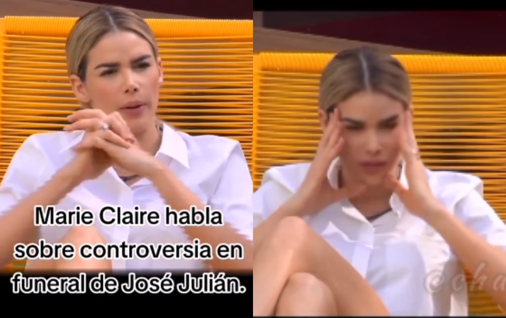 Novia de José Manuel Figueroa revive su polémica por transmitir en el funeral de Julián Figueroa