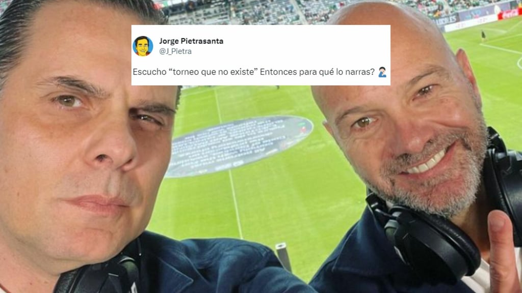 Muy a su estilo, Christian Martinoli responde a las indirectas de Jorge Pietrasanta