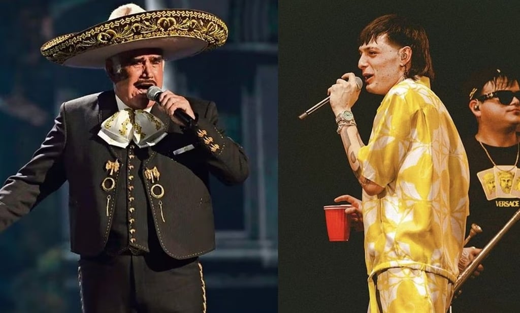 VIDEO: Recrean 'Ella Baila Sola' de Peso Pluma en voz de Vicente Fernández