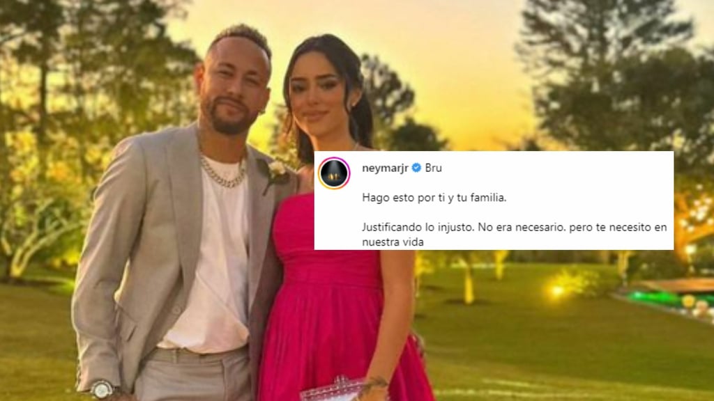 'No me imagino sin ti', el mensaje de Neymar tras supuesta infidelidad a su pareja