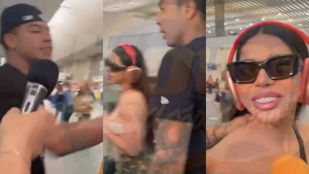 Detienen a Naim Darrechi, novio de Yeri Mua, por escupir y agredir a la prensa