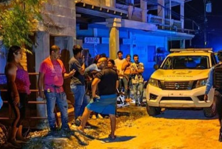 Una tercera víctima de la masacre recibe atención en el Hospital de Seguro Social de San Pedro Sula. (ESPECIAL)