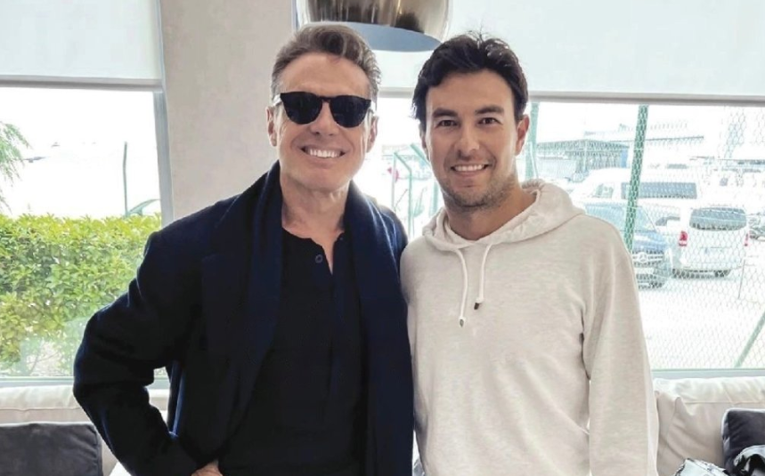 Así fue que Luis Miguel y Sergio Pérez se conocieron