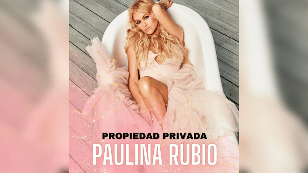 Paulina Rubio presenta su 'Propiedad privada'