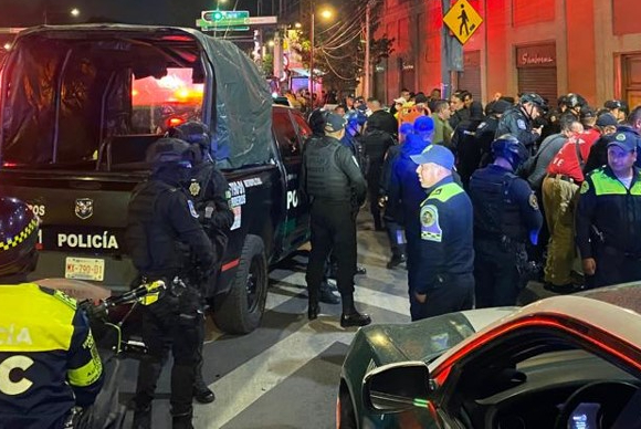 Detienen a dos sospechosos de balacera en calles del Centro de la CDMX