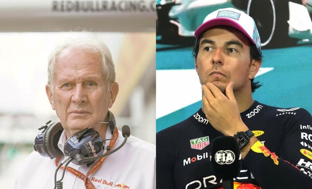 Defiende Helmut Marko a Checo Pérez No hay nadie disponible que pueda reemplazarlo